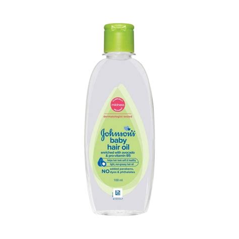 JOHNSONS BABY HAIR OIL 100ML