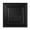 Genesis 2-ft x 2-ft Icon Relief Black PVC Drop Ceiling Tile ( 4-sq ft ...