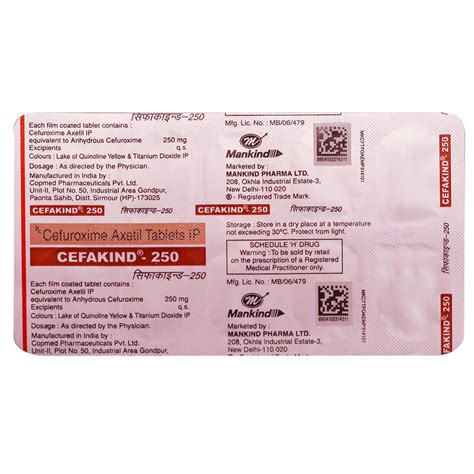 Cefakind 250 Tablet | Uses, Side Effects, Price | Apollo Pharmacy