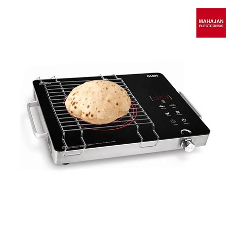 Glen SA 3072 IR 2200W Infrared Cooktop with Steel Grill Rack, Touch ...