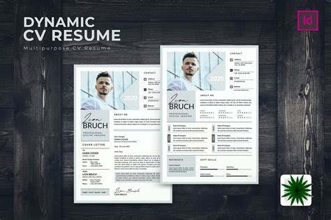 20+ Best InDesign Resume Templates (INDD CV Templates) – Yes Web Designs