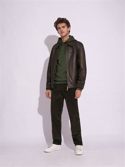 Buy Dark Green Hooded Sweatshirt for Men Online