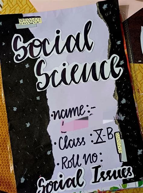 Class 10 Social Science Project on Social Issues