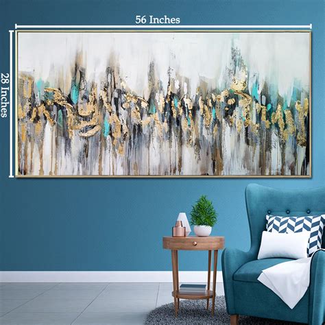 Life in Technicolour 100% Hand Painted Wall Painting | Dekor Company