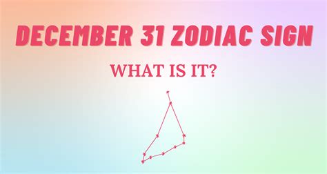 What is zodiac sign for december 31 60 photos - Astrologytoyou.com