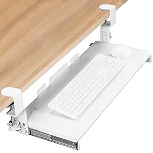 VIVO Large Under Desk Height Adjustable Ergonomic Keyboard Tray, C ...