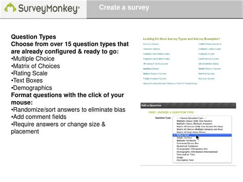 Programa SurveyMonkey 的图像结果