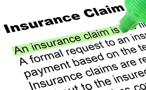Image result for Insurance Claim Example