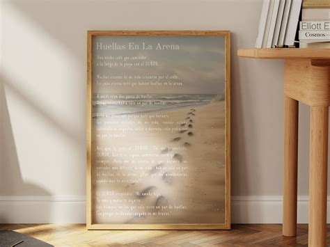 Huellas En La Arena - En Español | Spanish Version of Footprints in the ...