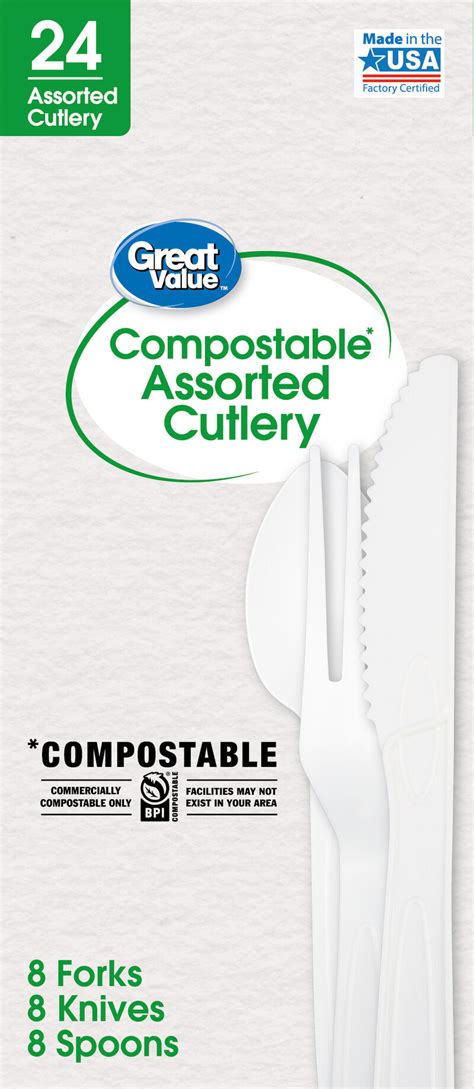 Clean the Sky - Private Label Compostable Cutlery