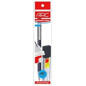 Arc 0.9mm Mechanical Pencil with Free Lead Box for Writing & Technical ...