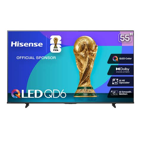 Hisense 55in 4K UHD HDR QLED Smart TV | A+ Rentals