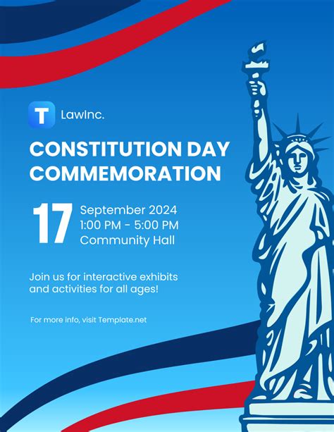 Free Constitution Day Flyer Template to Edit Online