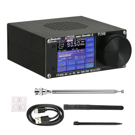 Buy SI4732 ATS-25 Max-DECODER II Radio Receiver, 2024 Second Generation ...