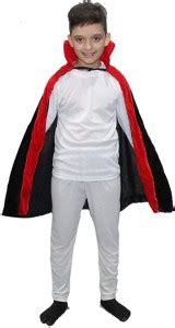 KAKU FANCY DRESSES Halloween Dracula Robe & Hat Costume/Dracula Dress ...