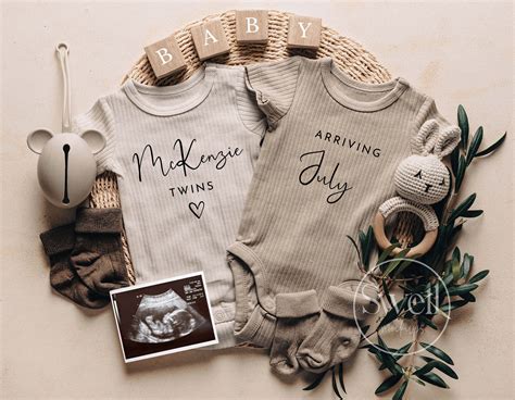 Twins pregnancy announcement digital twins simple pregnancy reveal baby ...