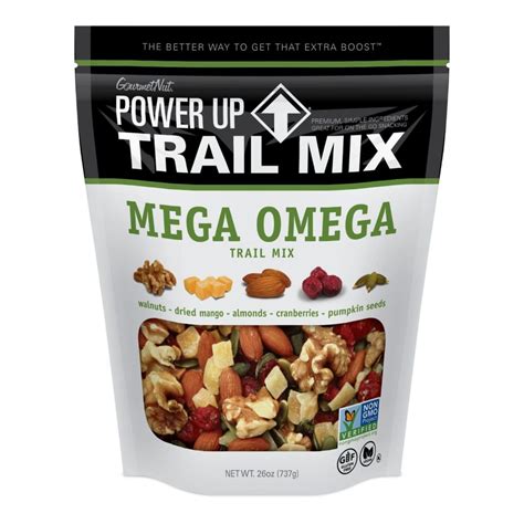 Power Up Mega Omega Trail Mix 超級奧米加雜錦果仁果乾 26oz / 737g - 必買站 Bidbuy4u