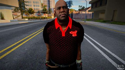Coach in black T-shirt from Left 4 Dead 2 for GTA San Andreas