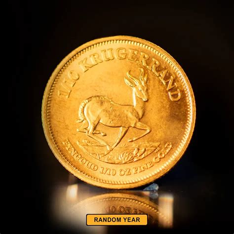 1/10 oz South African Gold Krugerrand | South African Gold Coin – SM