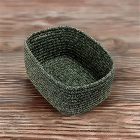 Buy Seiso Polypropylene Organizer Basket Medium in Green Colour by ...