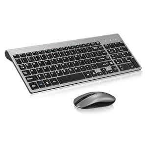 Amazon.in: Buy cimetech Keyboard Mouse Combo, 2.4G Ultra-Thin Sleek ...