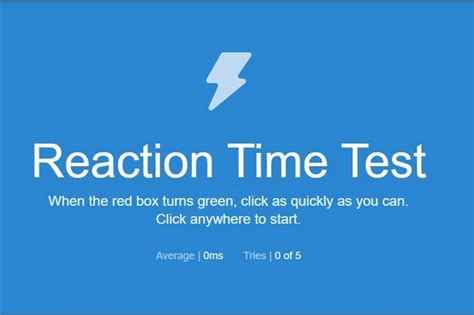 Image result for Audio Reaction Time Test