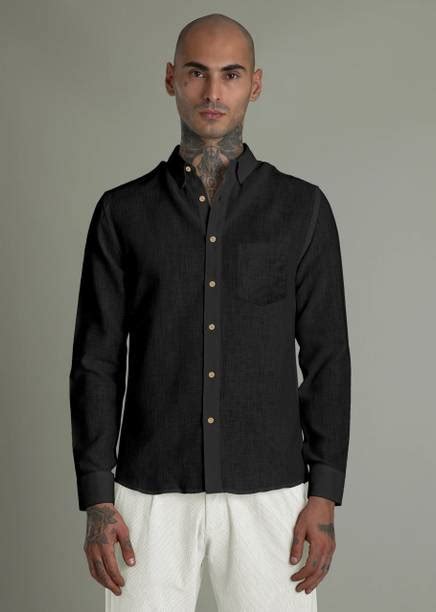 Linen Shirts Online at Best Price In India - Flipkart.com