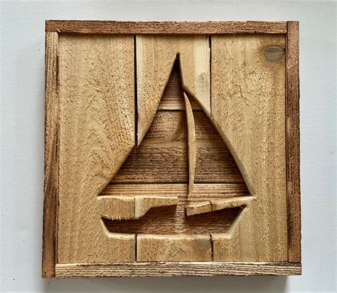 Sailboat Wall Art: Intarsia Woodworking Project