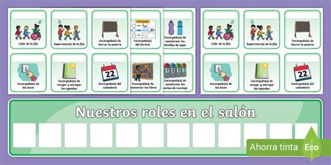 Pack: Carteles de responsabilidades para Inicial