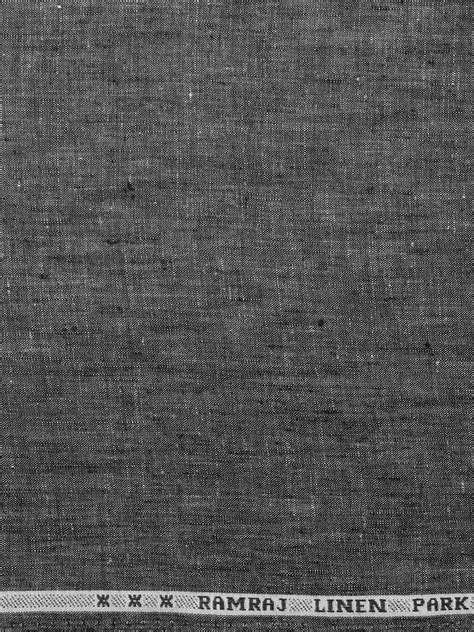 Linen Brooks Grey Suiting Fabric