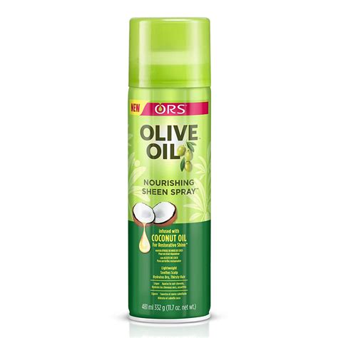 ORG OLIVE-OIL SHEEN SPRAY COCONUT 11.5OZ #11030 - AFRO AFRICA SHOP AS