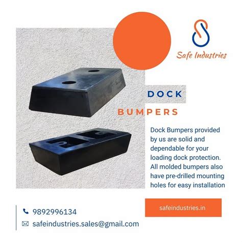 Dock Bumper - Laminated Rubber Dock Bumpers Manufacturer from Vasai