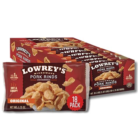 Lowrey's Lowreys Bacon Curls Microwave Pork Rinds India | Ubuy