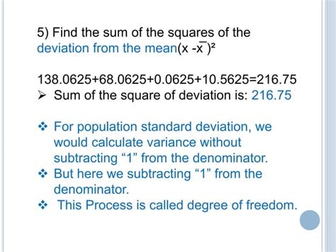 How to Compute the Variance and Standard Deviation 的图像结果
