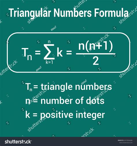 Image result for Rule for Triangular Numbers