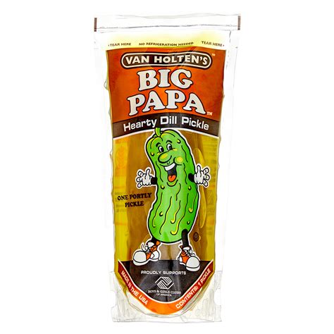 Van Holten's Big Papa Hearty Dill Pickle 1ct - Delivered In As Fast As ...