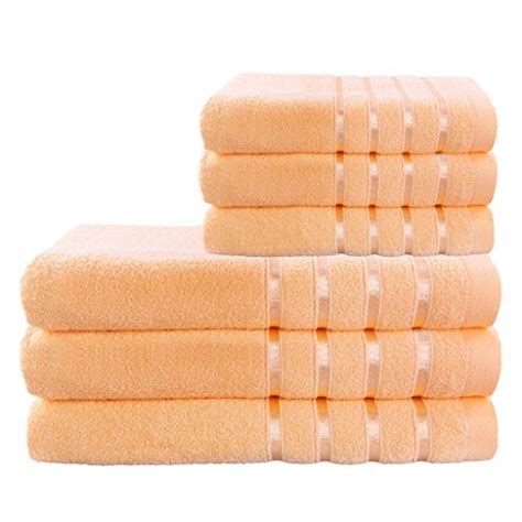 iSINOTEX Home Hotel & Spa 400 GSM 100-Percent Cotton 6 Piece Satin ...