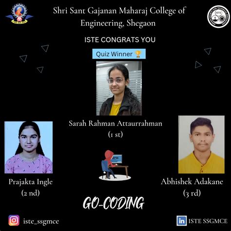 ISTE | SSGMCE | SHEGAON