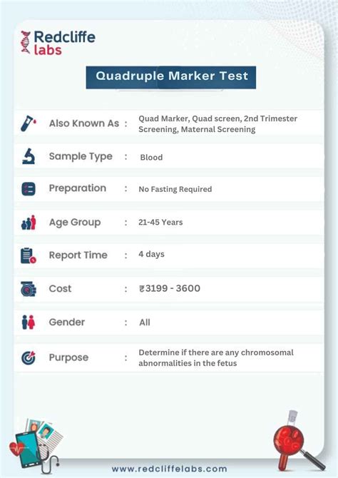 Quadruple Marker Test - Price, Purpose, Procedure, & More