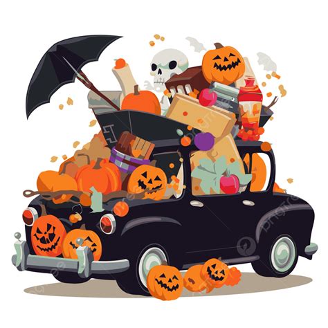 Halloween Car Clipart