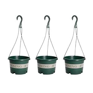 Kuber Industries Flower Pot|Hanging Pots for Plants Balcony Railing ...