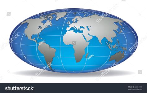 Image result for Basic World Map Sharp Oval