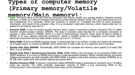Computer memory and types of memory.pptx