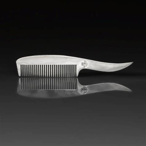 A silver moustache comb, Tiffany & Co., late 20th century | Freddie ...