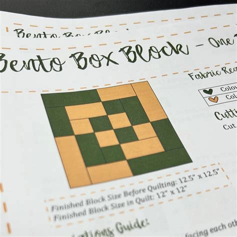 Image result for Bento Box Free Pattern
