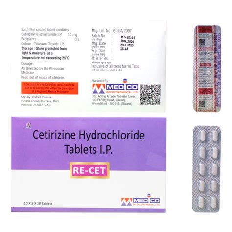 RECET Tablets Medico InterContinental Ltd.