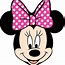 Image result for Free Printable Minnie Mouse Face