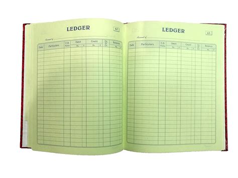 LRS Ledger Small Handy Size - Hard Bound - 21 * 17 cm - 80 GSM Thick ...