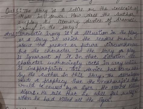 The story is a satire on the conceit of those in power.How does the ...