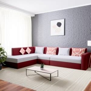 Flipkart Perfect Homes Sofia Fabric 6 Seater Sofa Price in India - Buy ...